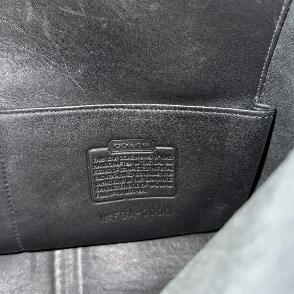 Vintage Coach messenger bag